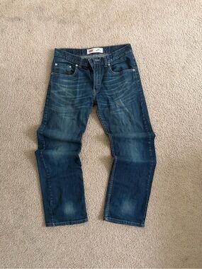 Levi's Blue Straight-Leg Men's Jeans